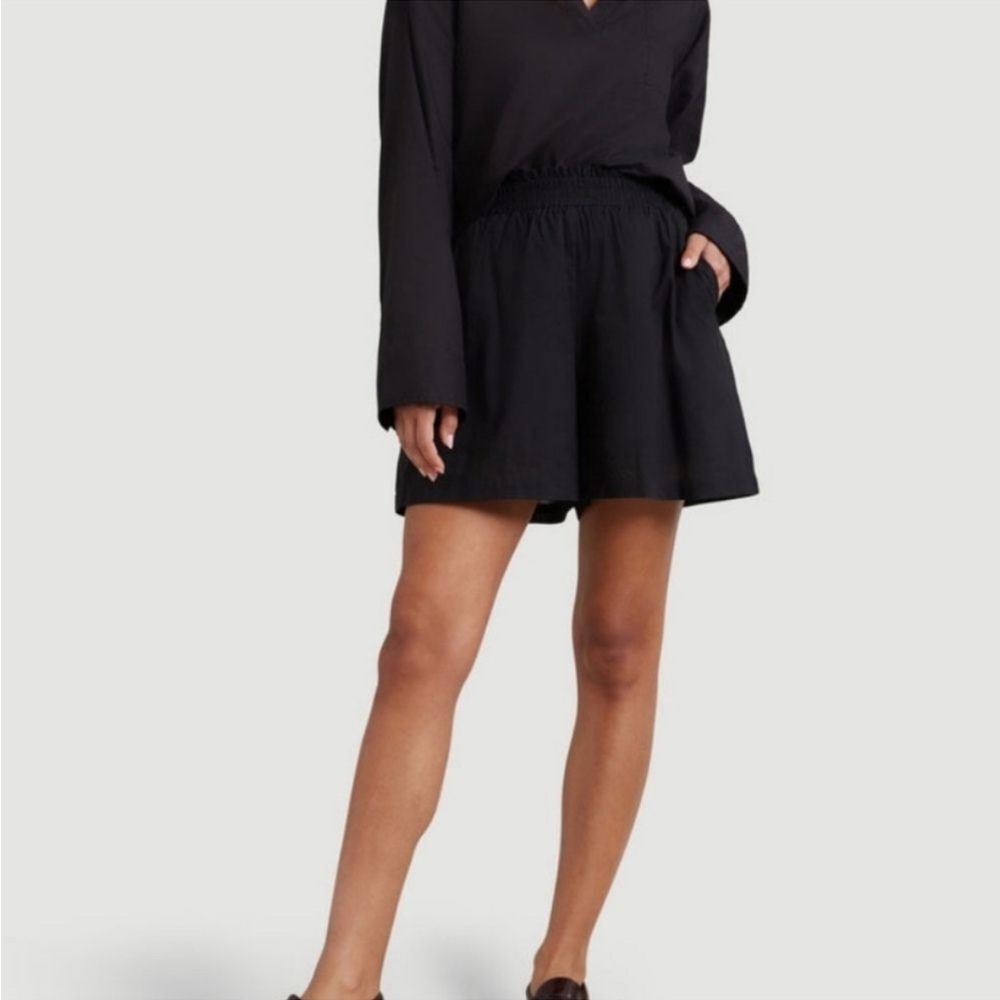 Modern Citizen Beau High Waisted organic cotton shorts